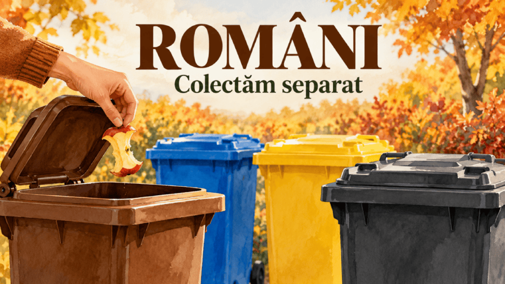 La Români, rezidualele se ridică de două ori pe săptămână, biodeșeurile doar miercuri