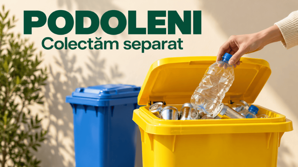 Podoleni: joia se colectează de la populație, iar firmele au și program miercuri