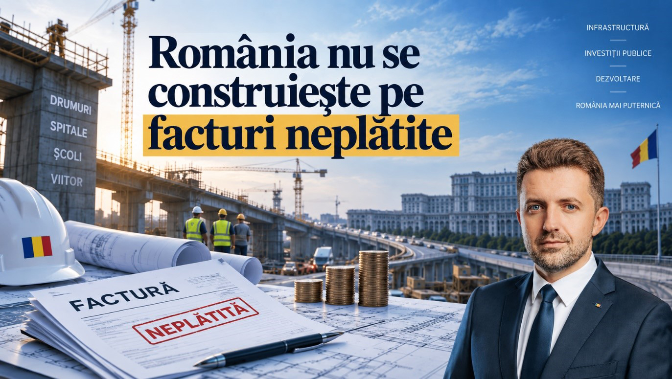 Vlad Grigorean – investiții publice și plata lucrărilor executate