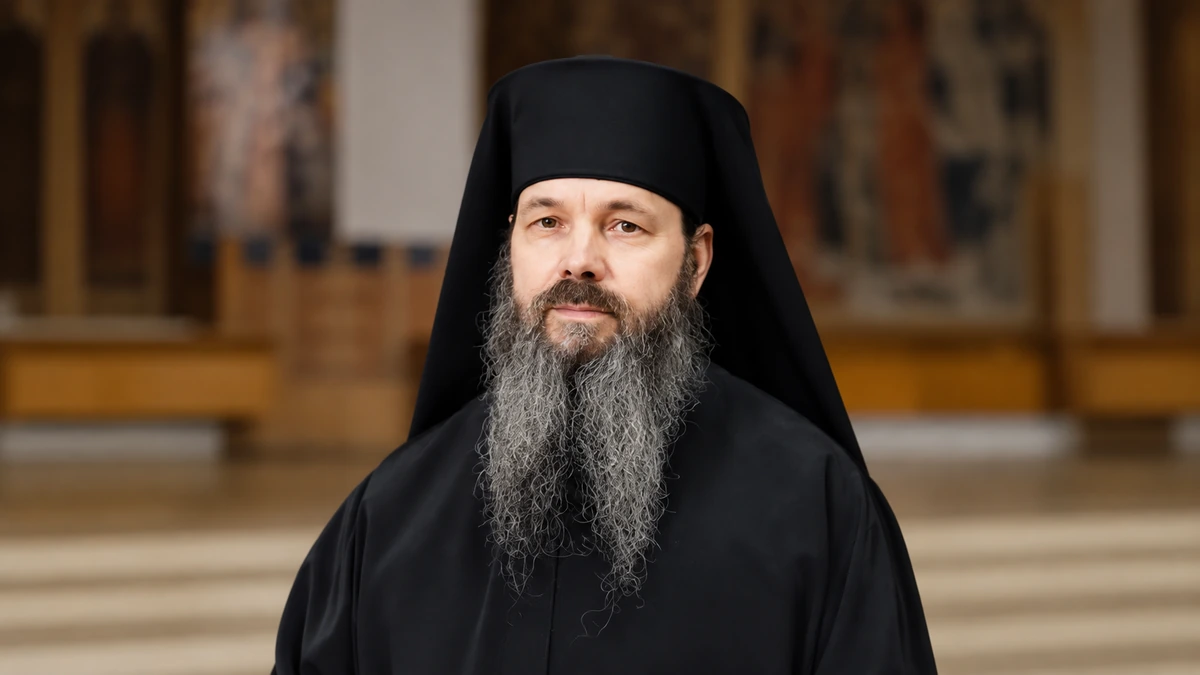 Părintele David Șimon, noul stareț al Mănăstirii Bisericani