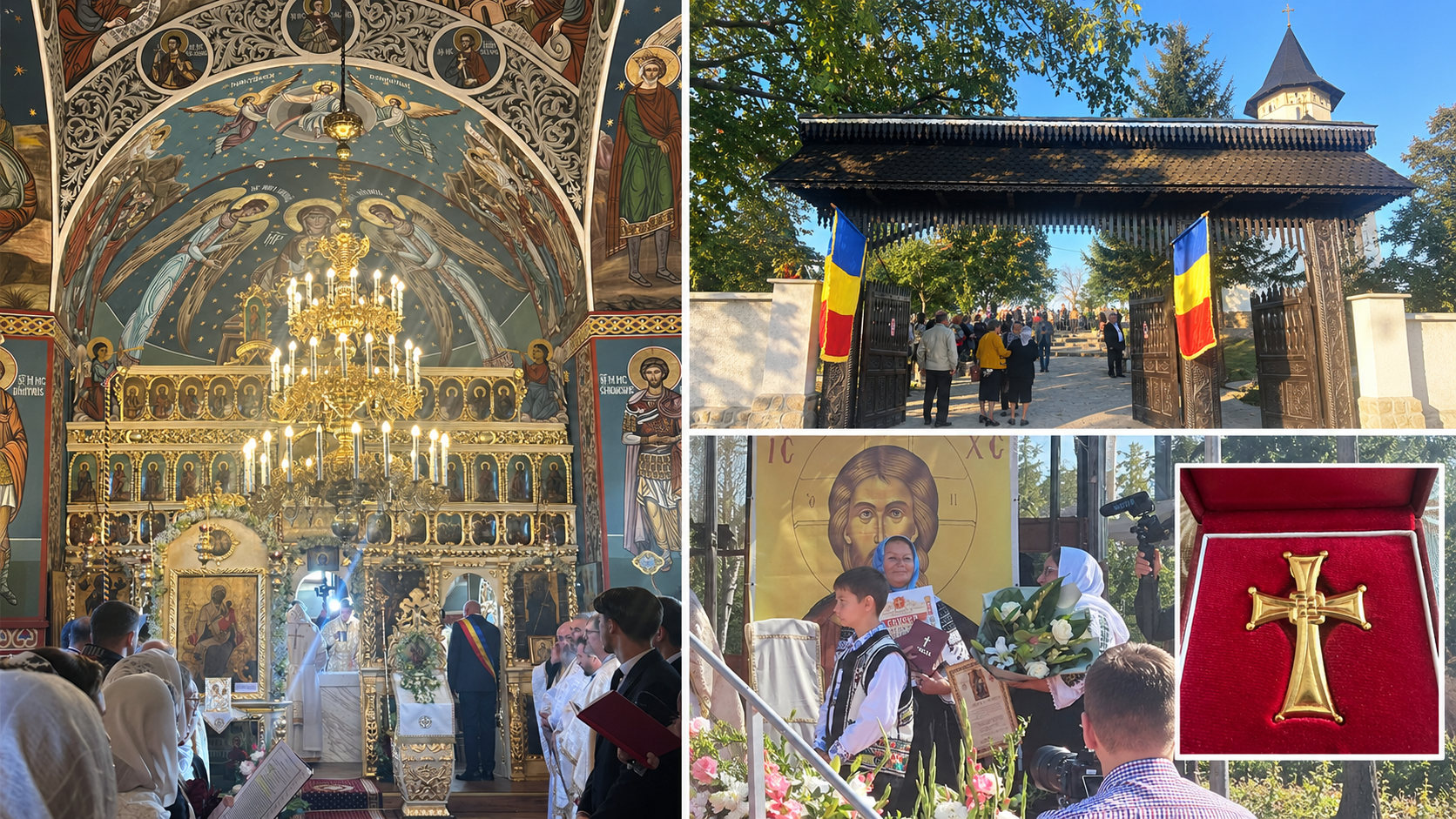 Resfințirea Bisericii Înălțarea Domnului din Doina, comuna Girov